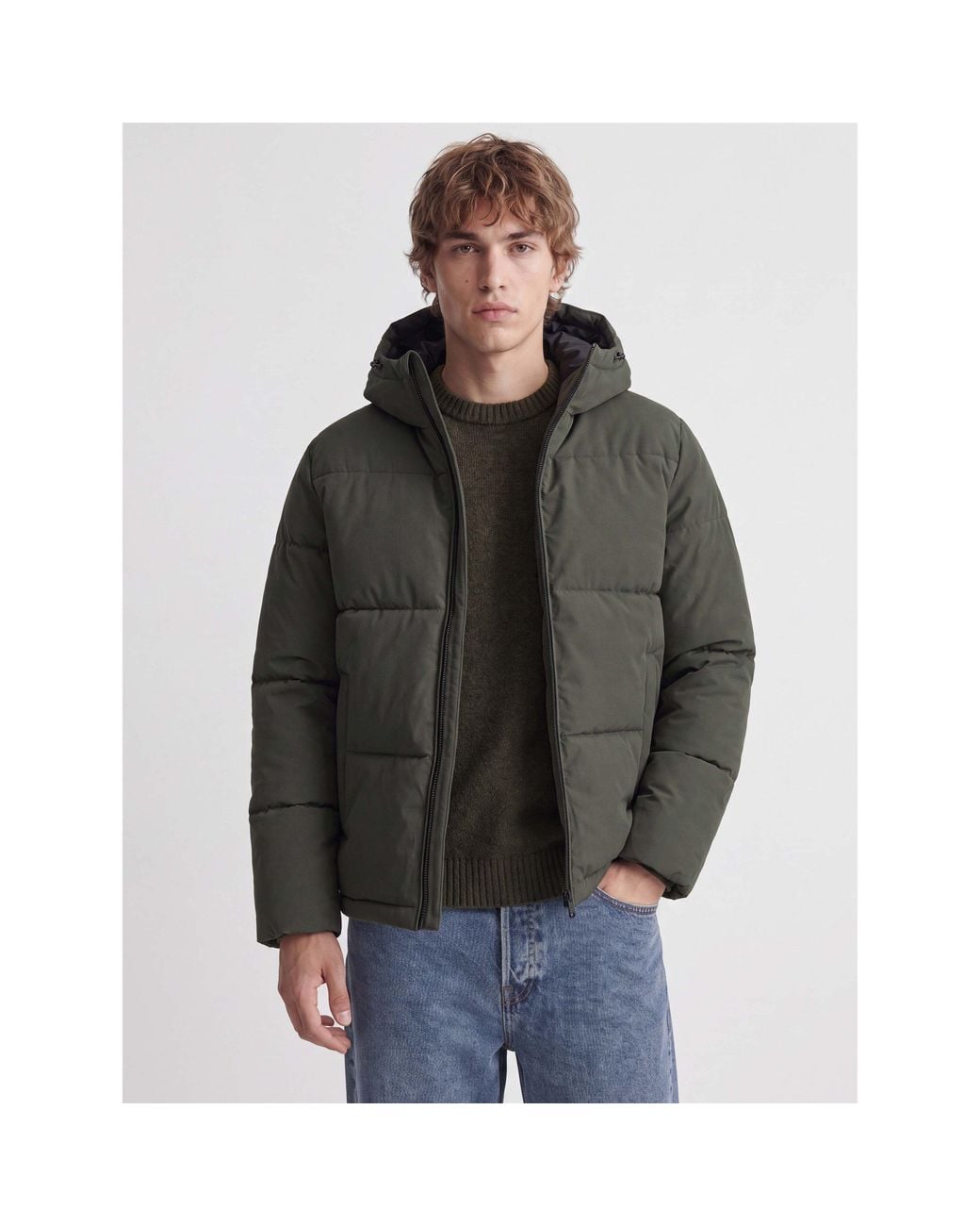 Jack & Jones Green Jack Galaxy Puf Jkt Sn64 for men