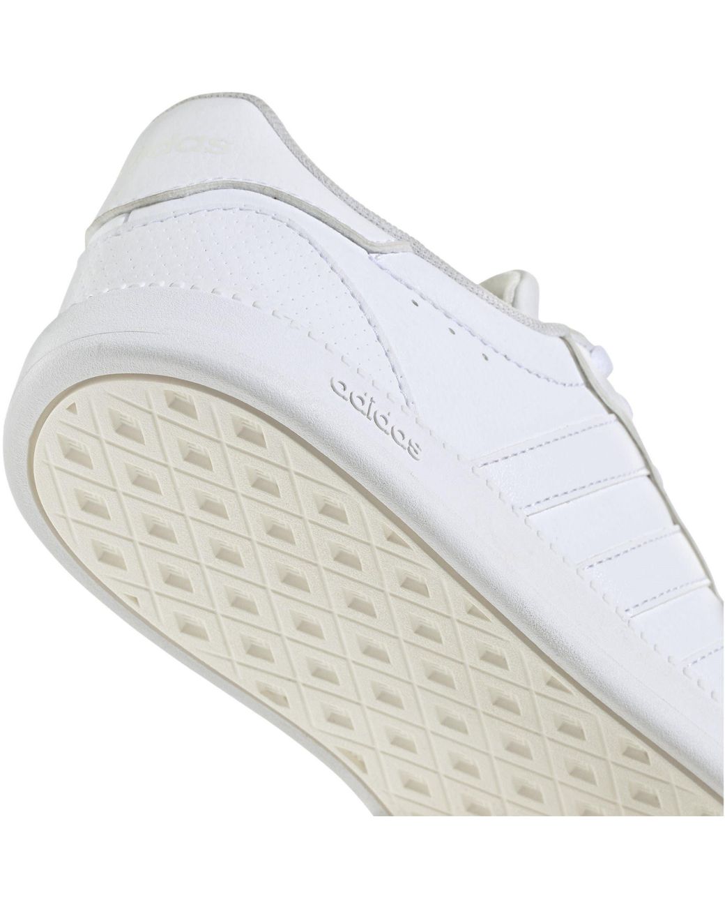 Adidas White Breaknet Sleek Trainers