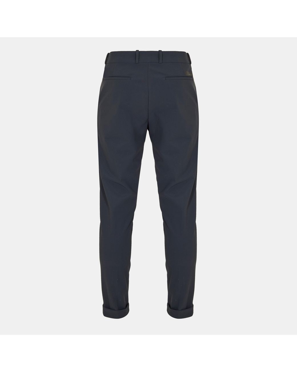 Roberto Ricci Designs Blue Surflex Technical Stretch Modern Tailored Fit Chinos for men