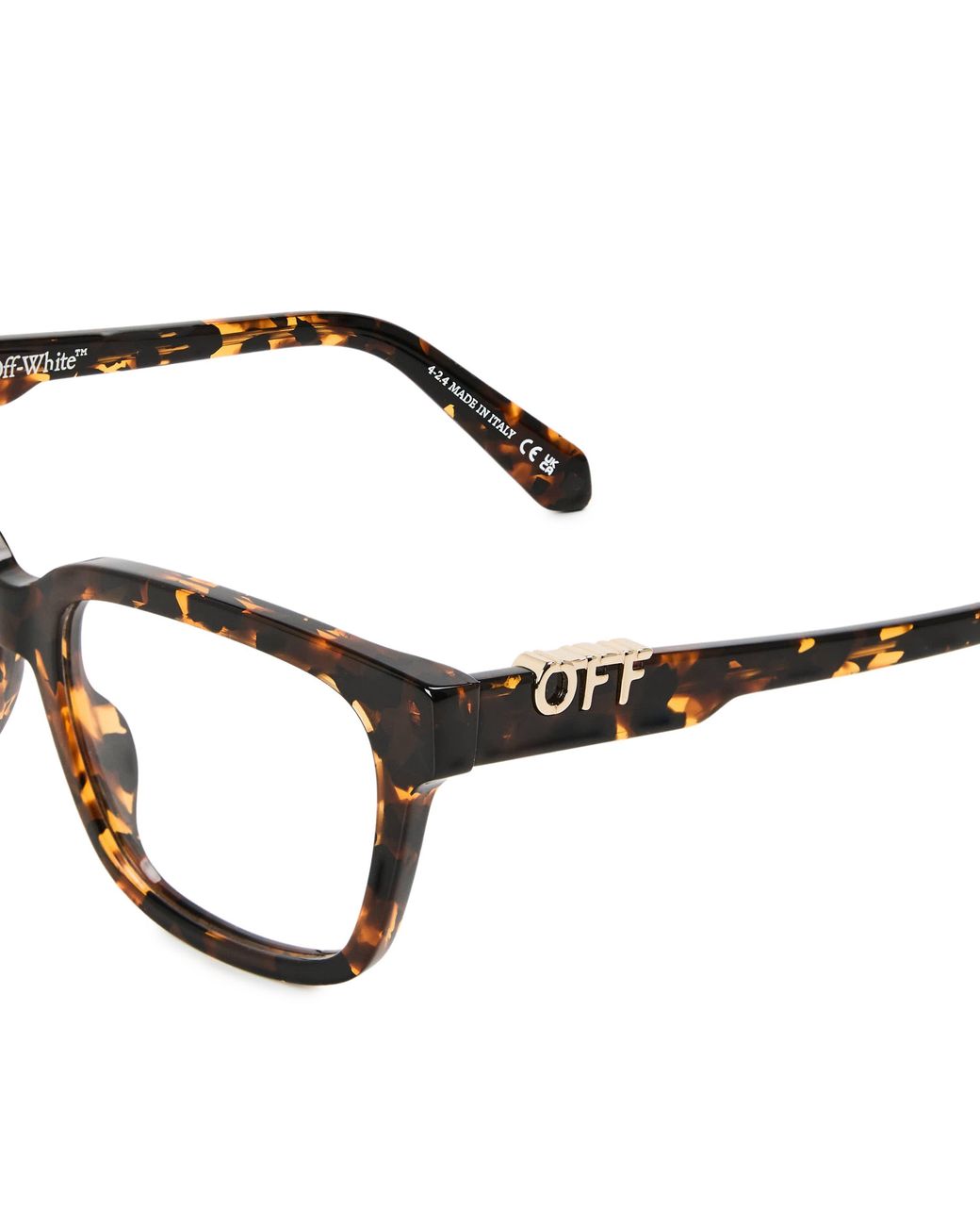 Off-White c/o Virgil Abloh Brown Reading Glasses