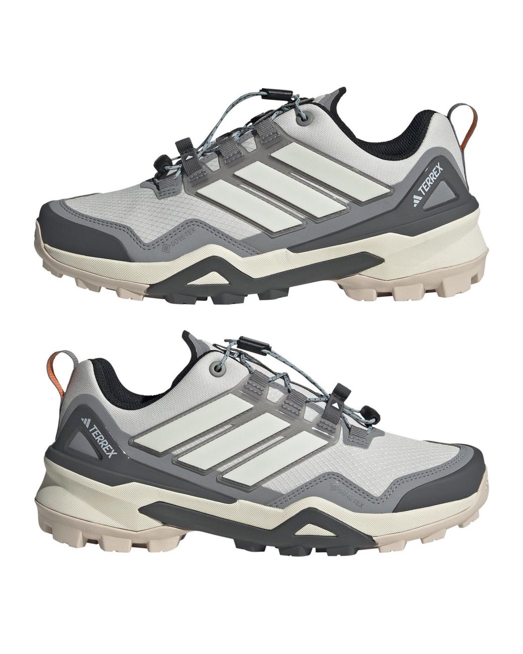 Adidas Gray Non-Waterproof Hiking Shoes