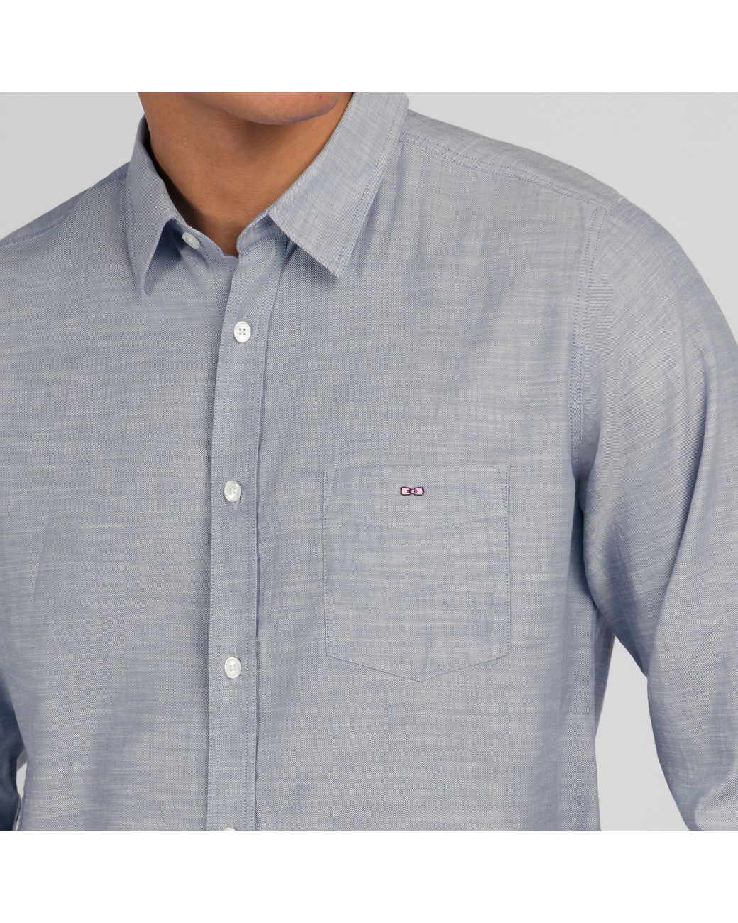 Eden Park Blue Plain Shirt for men