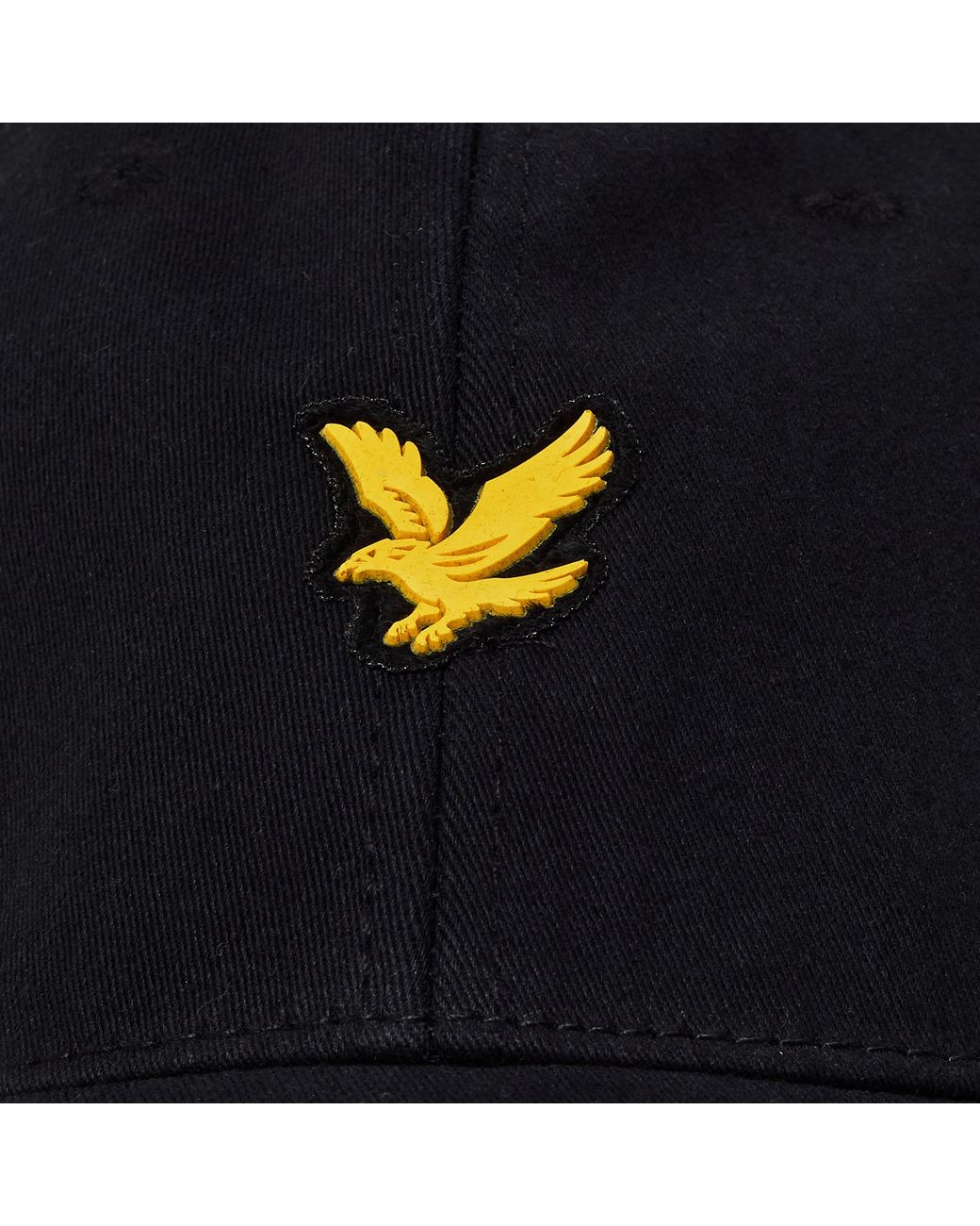 Lyle & Scott Black Course Golf Cap for men
