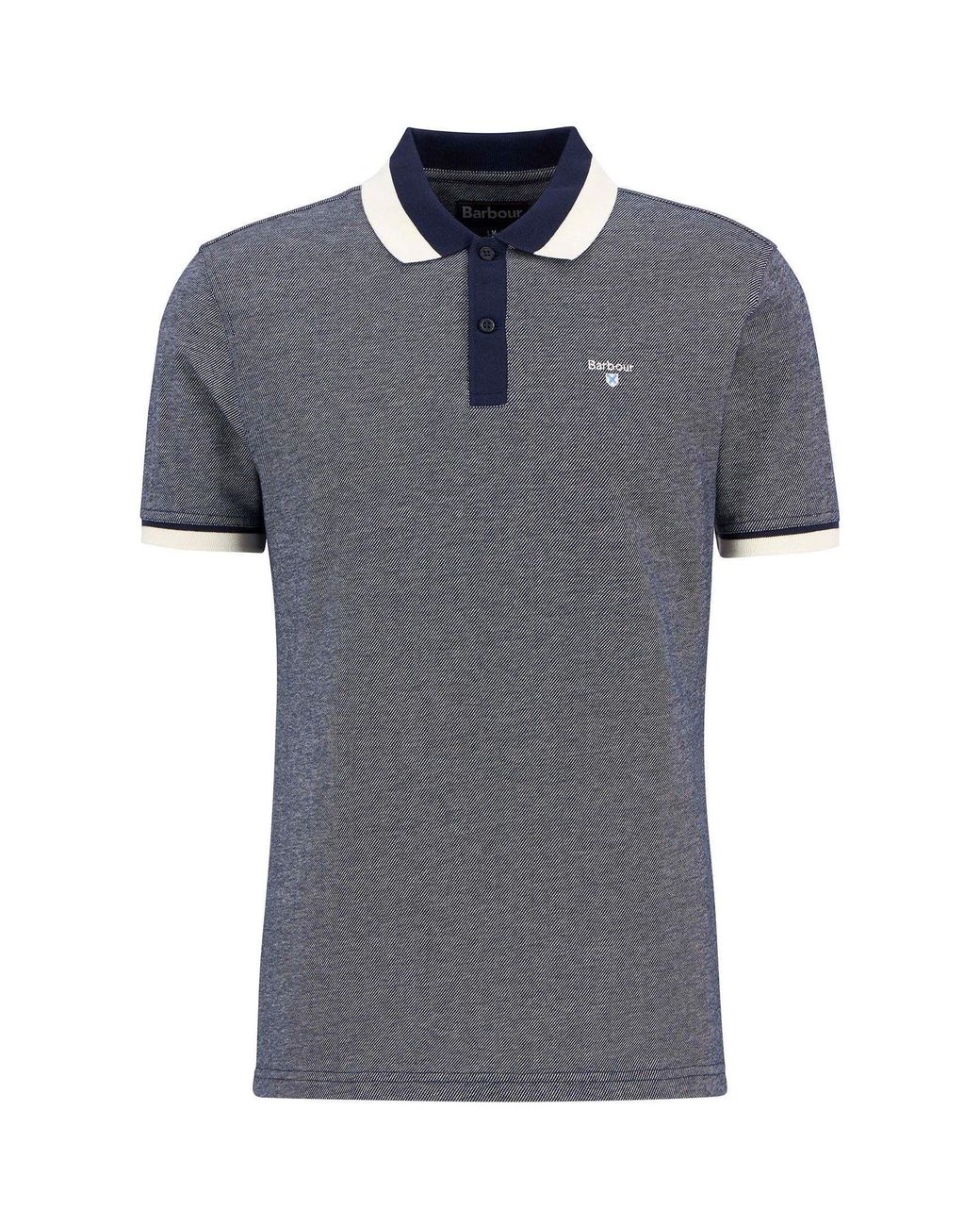 Barbour Gray Helwith Polo Shirt for men