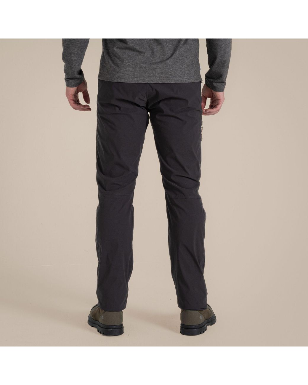 Craghoppers Black Nosilife Pro Iii Insect-Repellent Travel Trousers for men