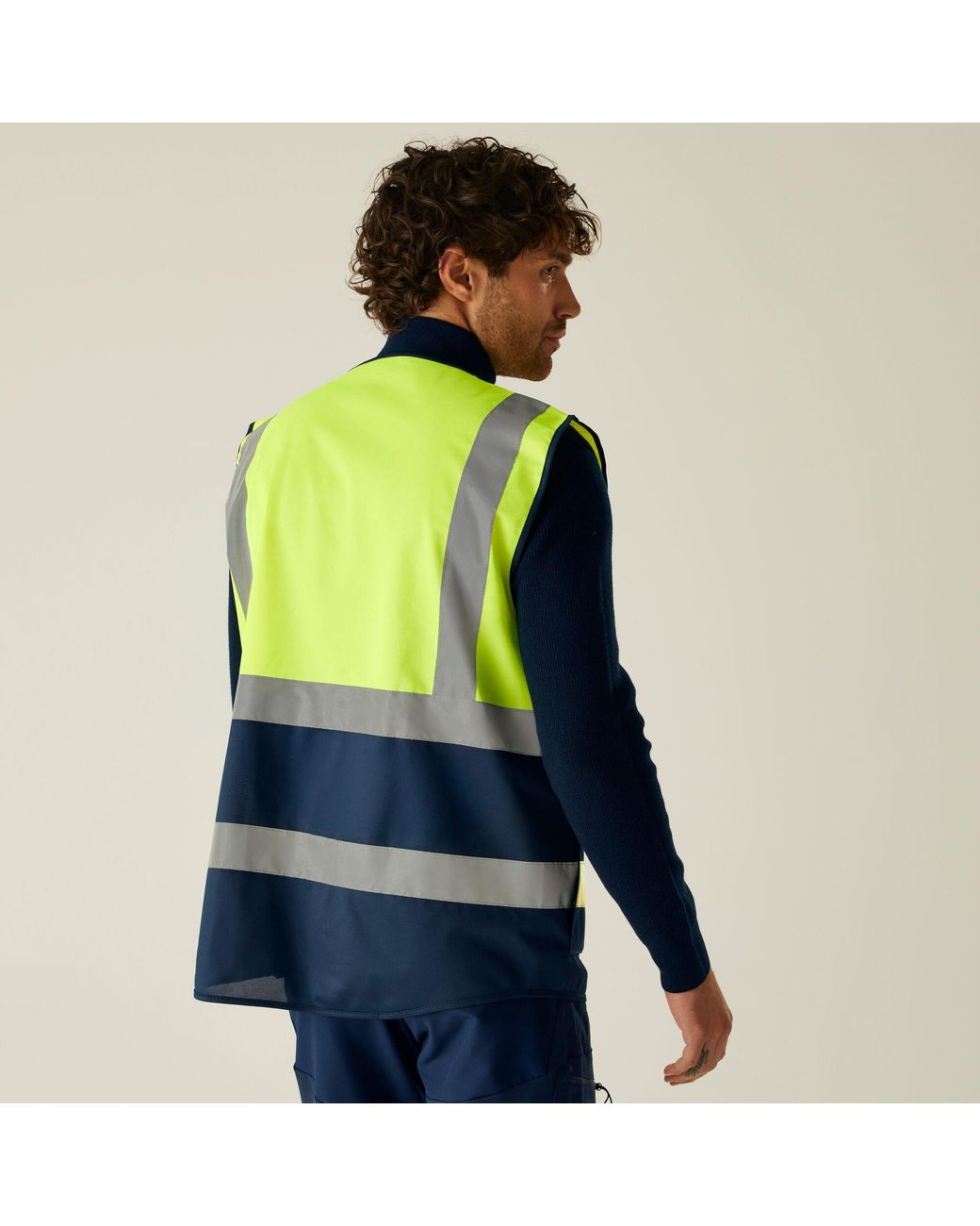 Regatta Green Pro Hi-Vis Executive Vest for men