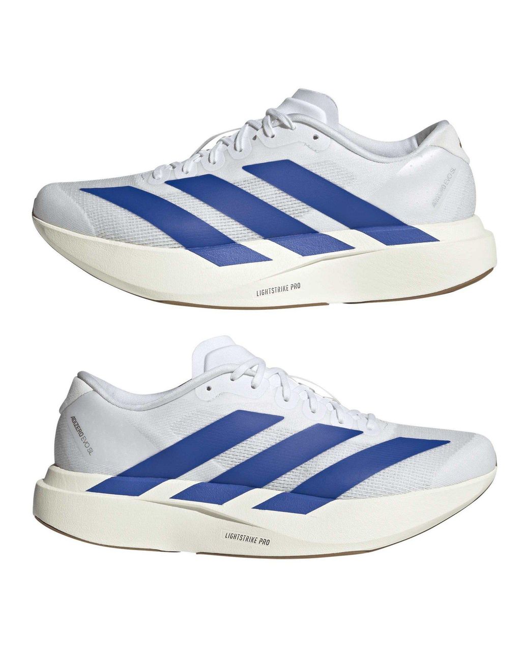 Adidas Blue Adizero Evo Sl Shoes for men