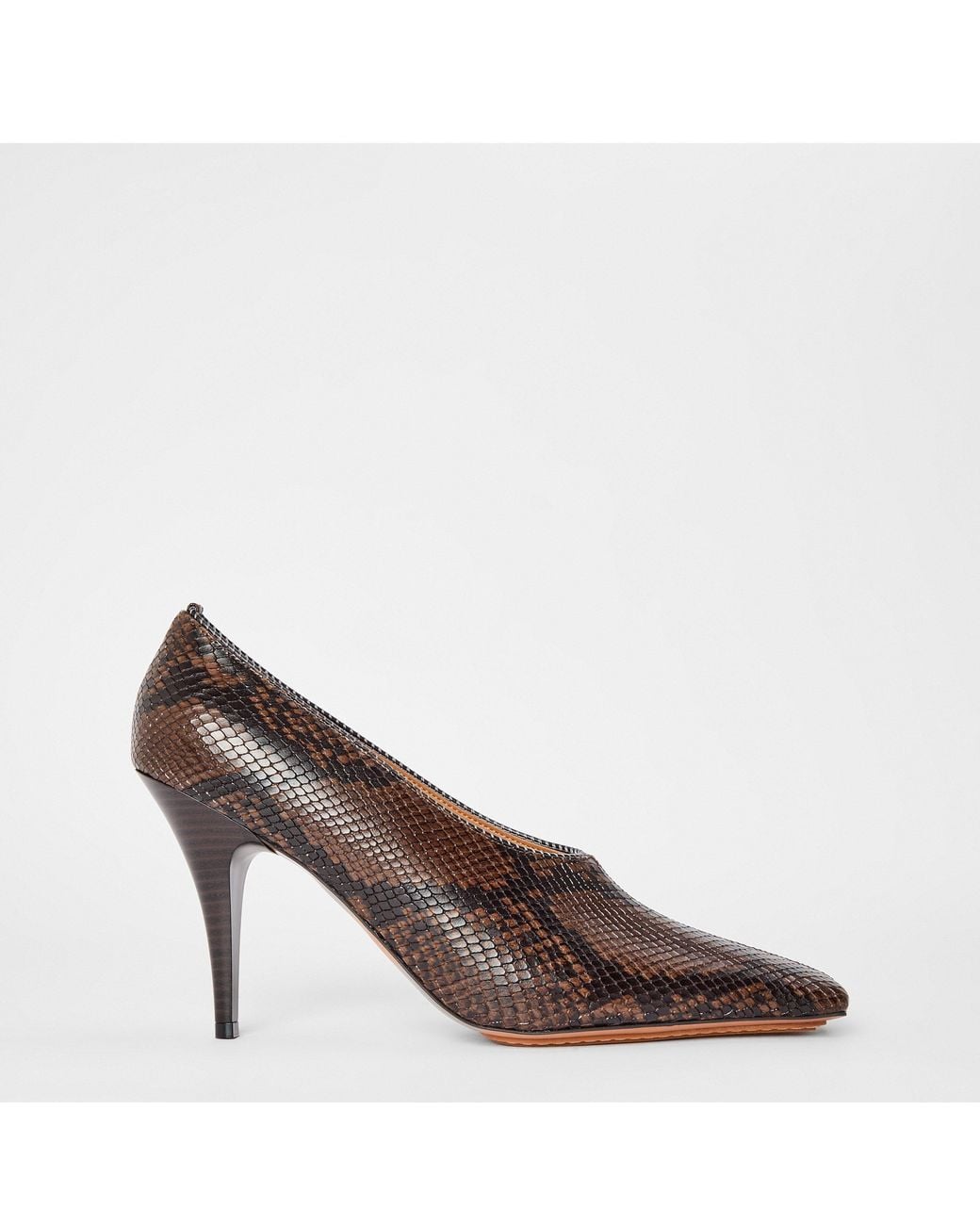 Stella McCartney Brown Stiletto Court Shoes
