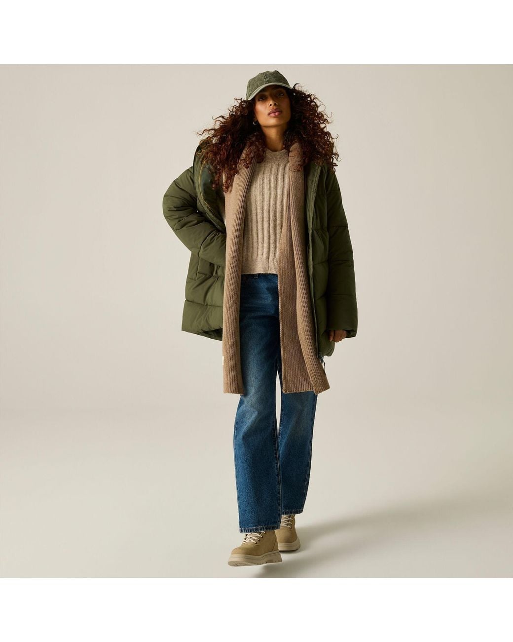Regatta Green Yasira Waterproof Jacket