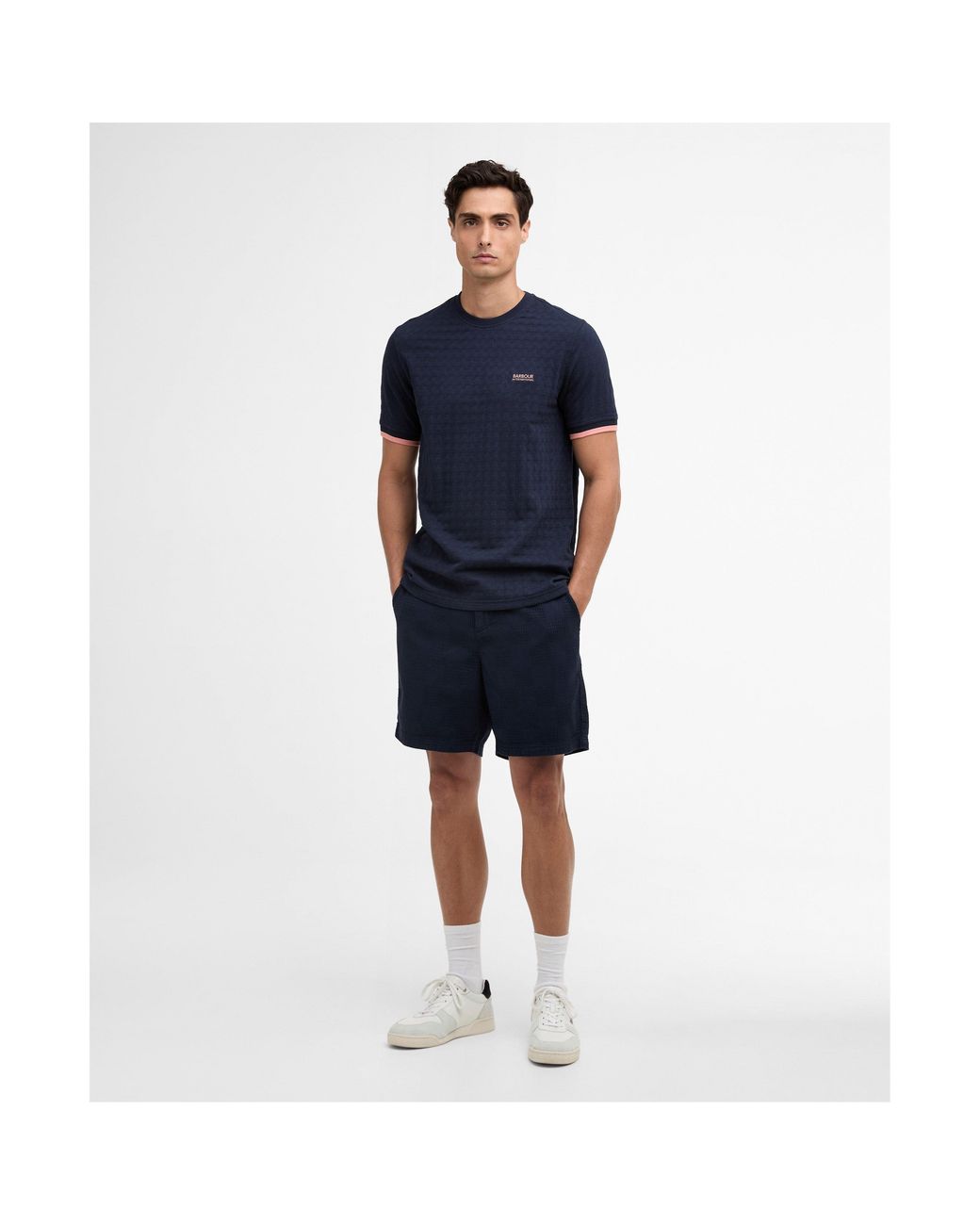 Barbour Blue T-Shirt for men
