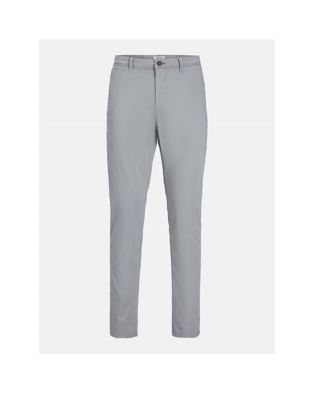 Jack & Jones Gray Marco Bowie Chinos for men