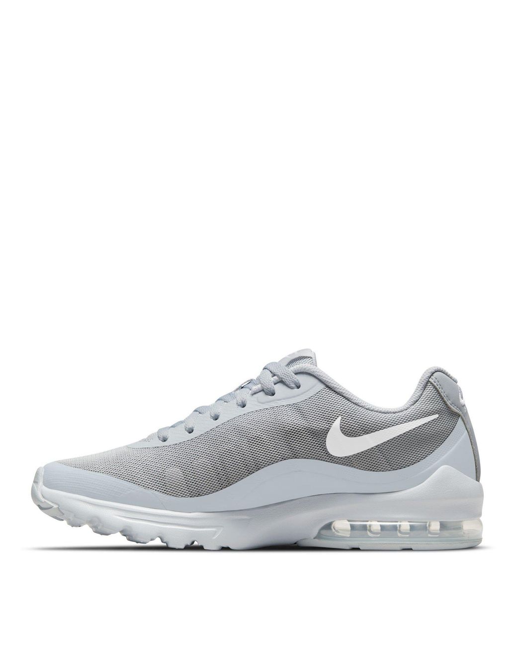 Nike Gray Air Max Invigor Shoes for men