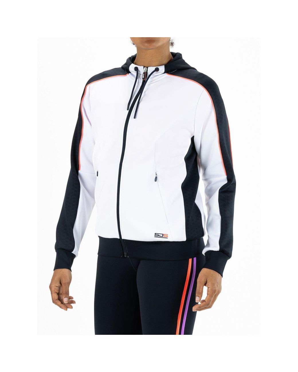 Sjeng Sports Black Feya Performance Training Jacket