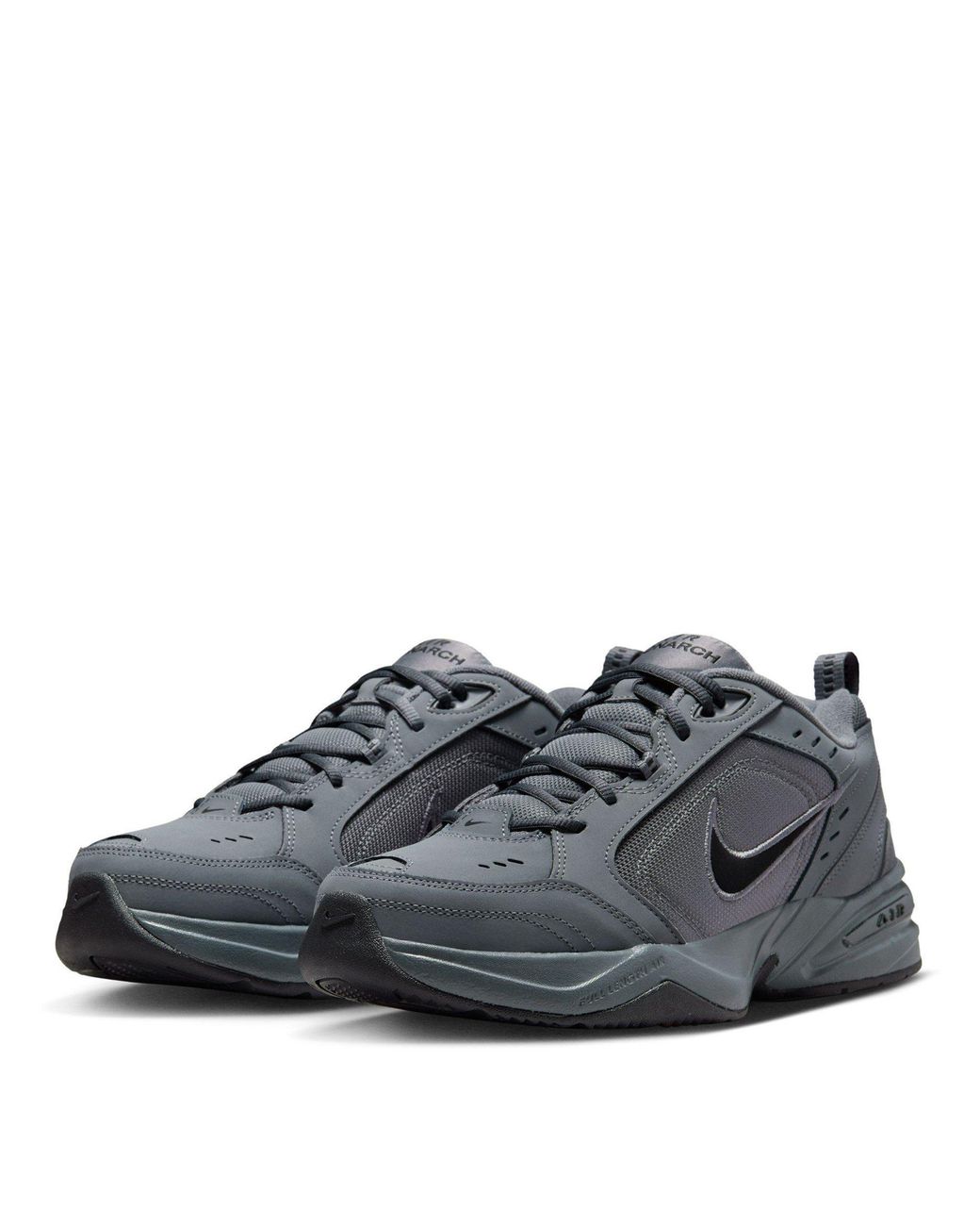 Nike Gray Air Monarch Iv Training Shoes for men