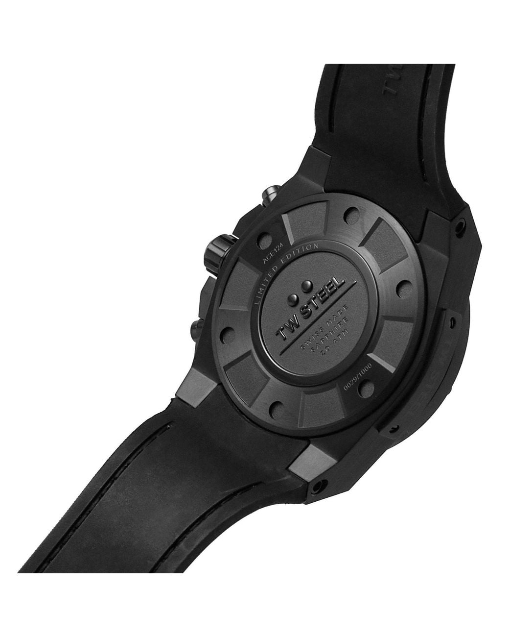 TW Steel Black Ace Watch Ace124 for men