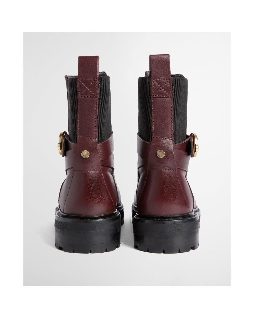 Barbour Brown Alexandra Modern Heritage Leather Chelsea Boots