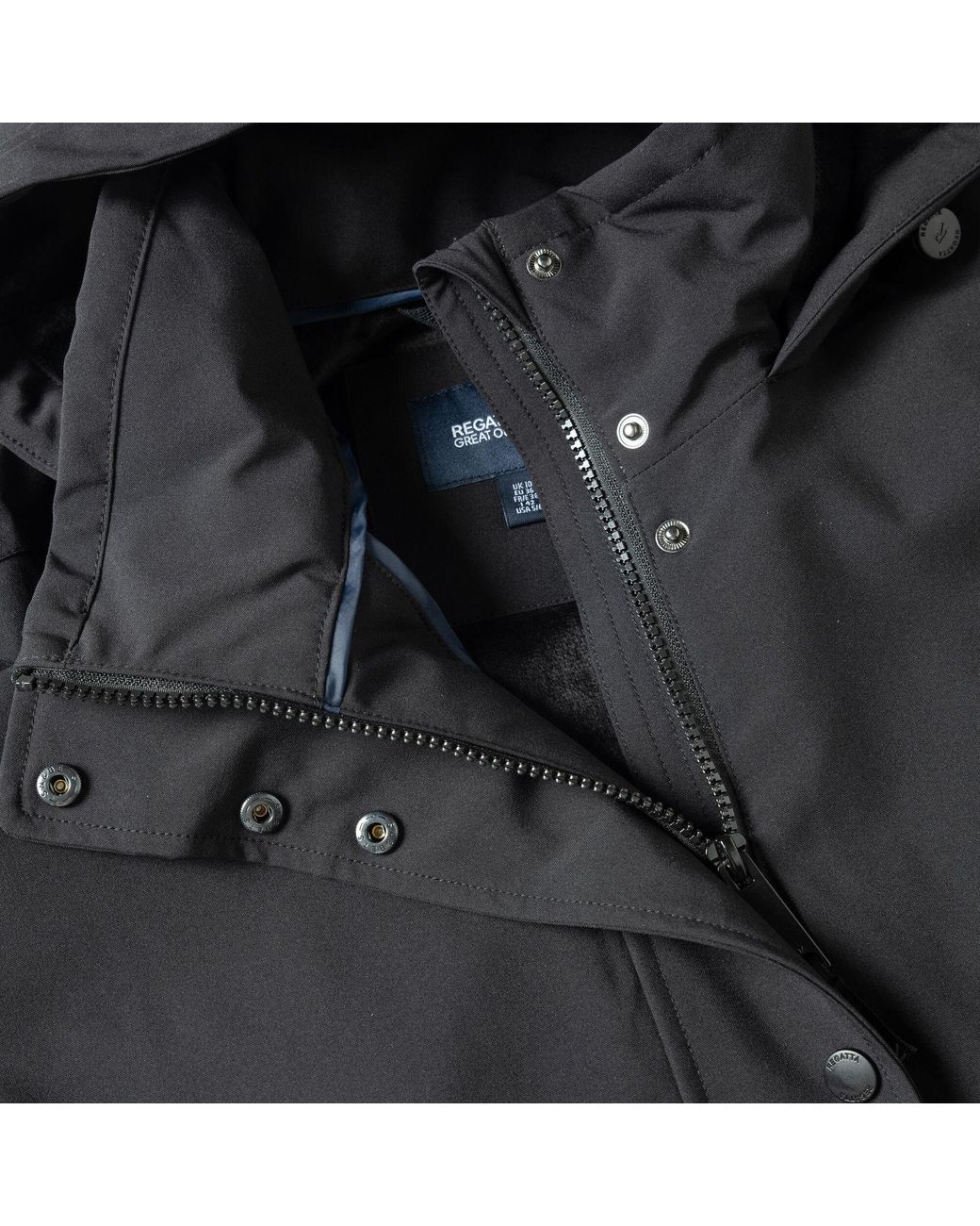Regatta Black Yasira Waterproof Jacket