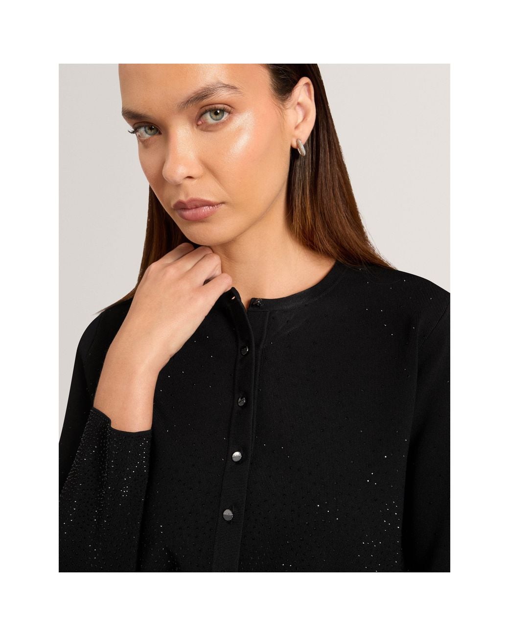 Ted Baker Black Ted Ls Cardigan Ld71