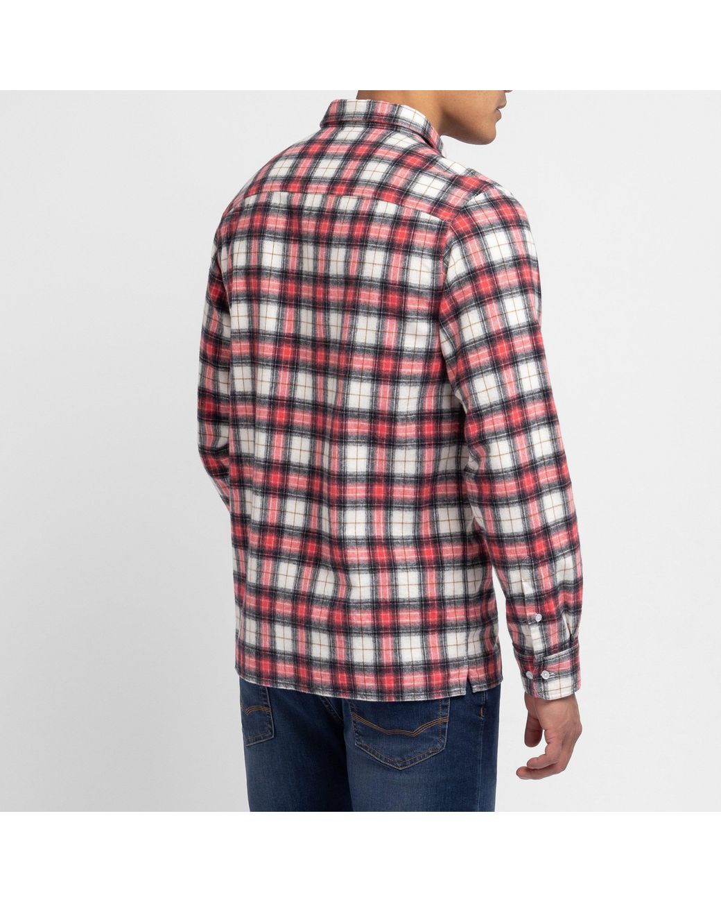 Eden Park Chequered Flannel Shirt for men