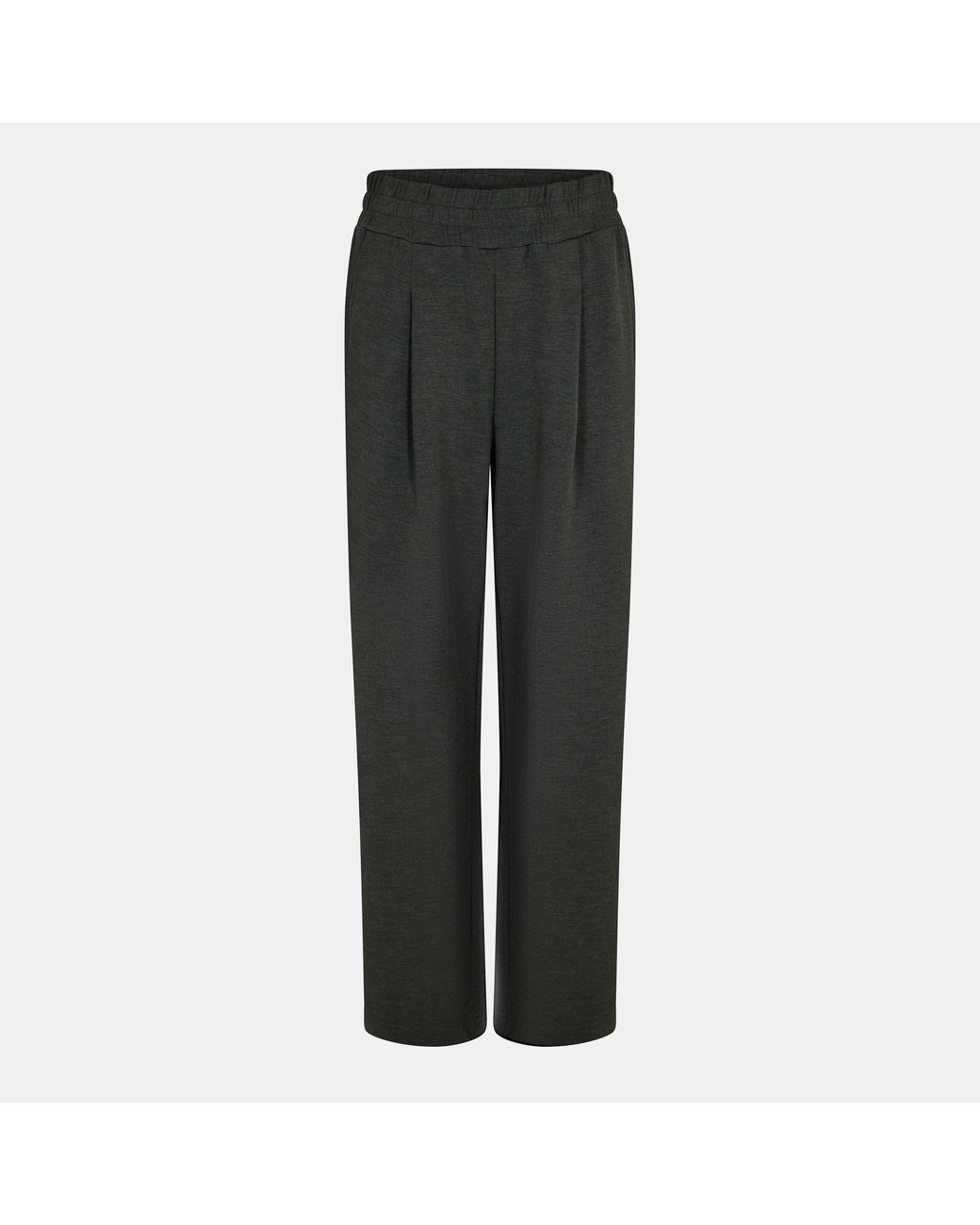 Varley Gray Wide Open Hem Fleece Joggers