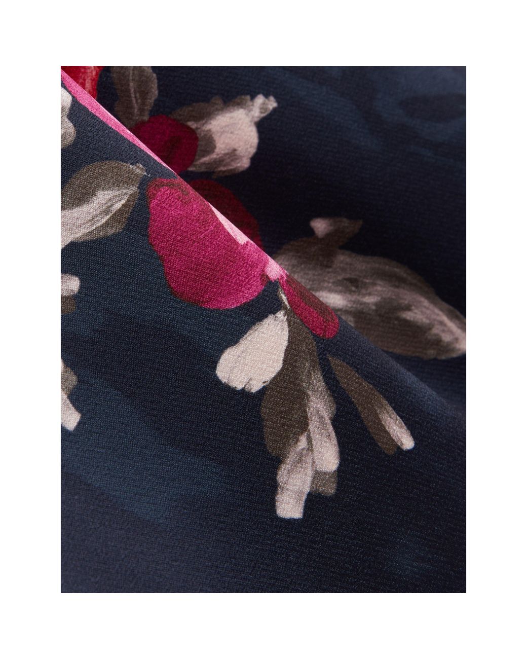 Ted Baker Blue Ted Floral Midi Dres Ld71