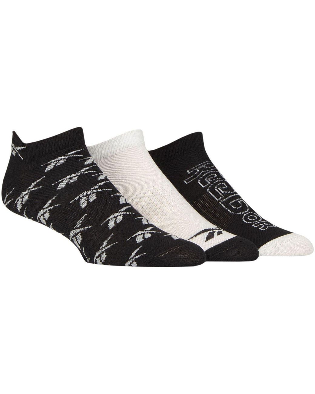 Reebok Black Sports Essentials Low Cut Pull Up Trainer Socks