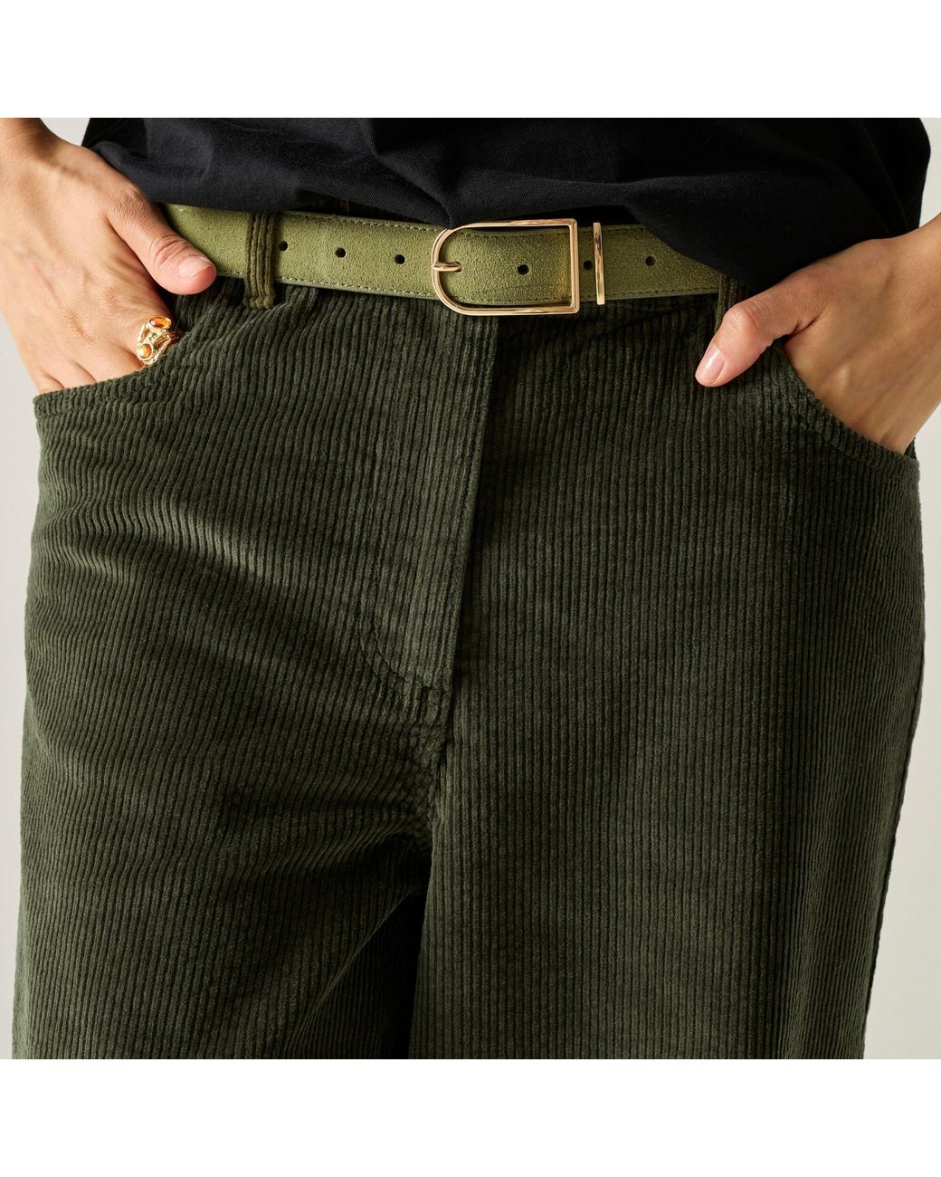 Regatta Green Cordette Trousers
