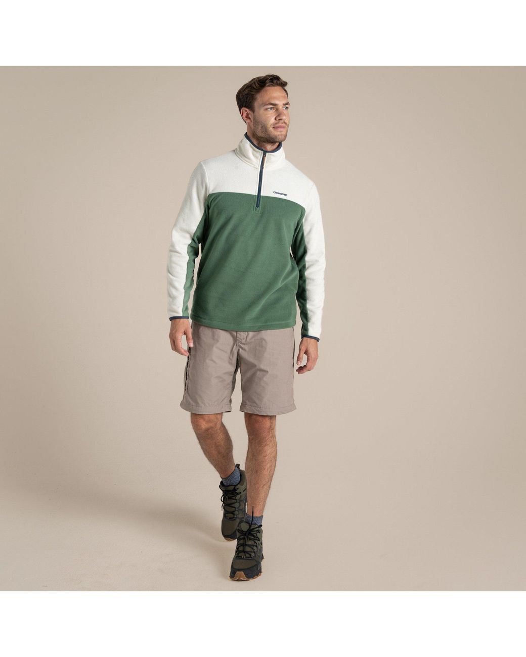 Craghoppers Gray Kiwi Convertible Water-Repellent Trousers for men