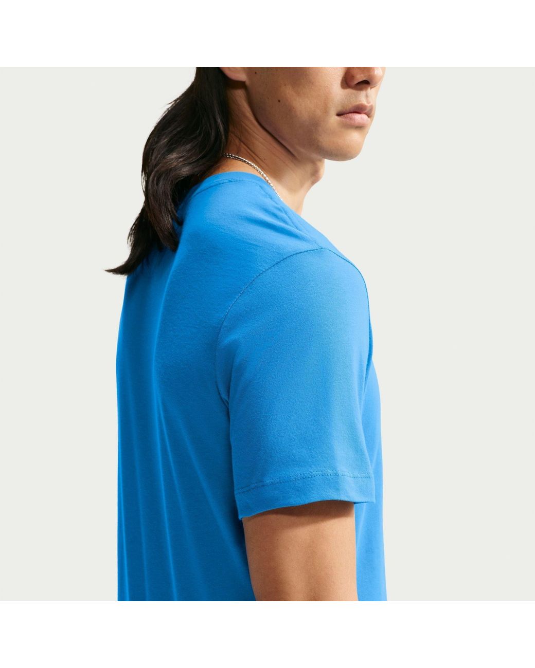 Nike Blue Sportswear Club T-Shirt for men