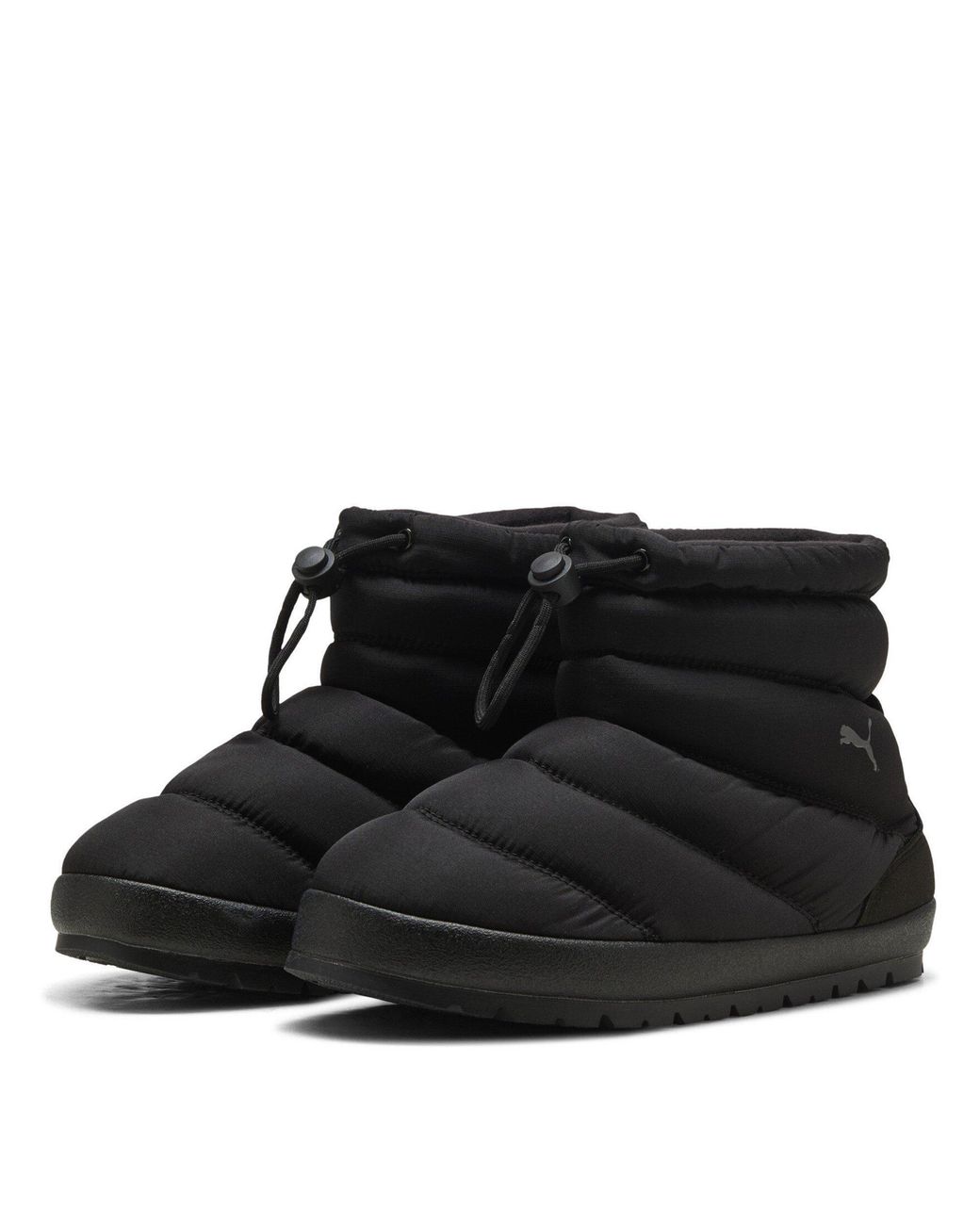 PUMA Black Tuff Terra Hi Boot Slippers for men
