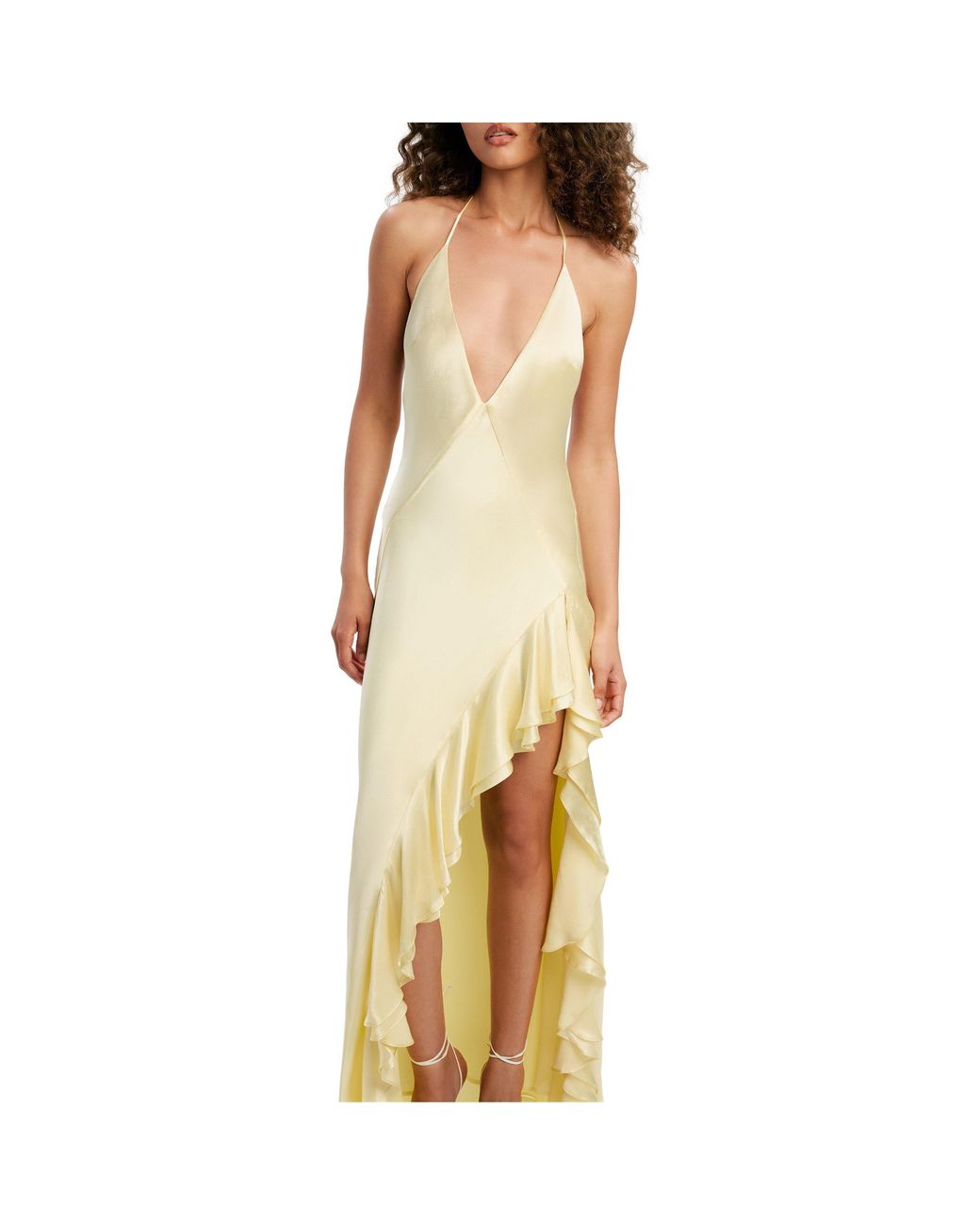 Bardot Metallic Selene Maxi Long Dress