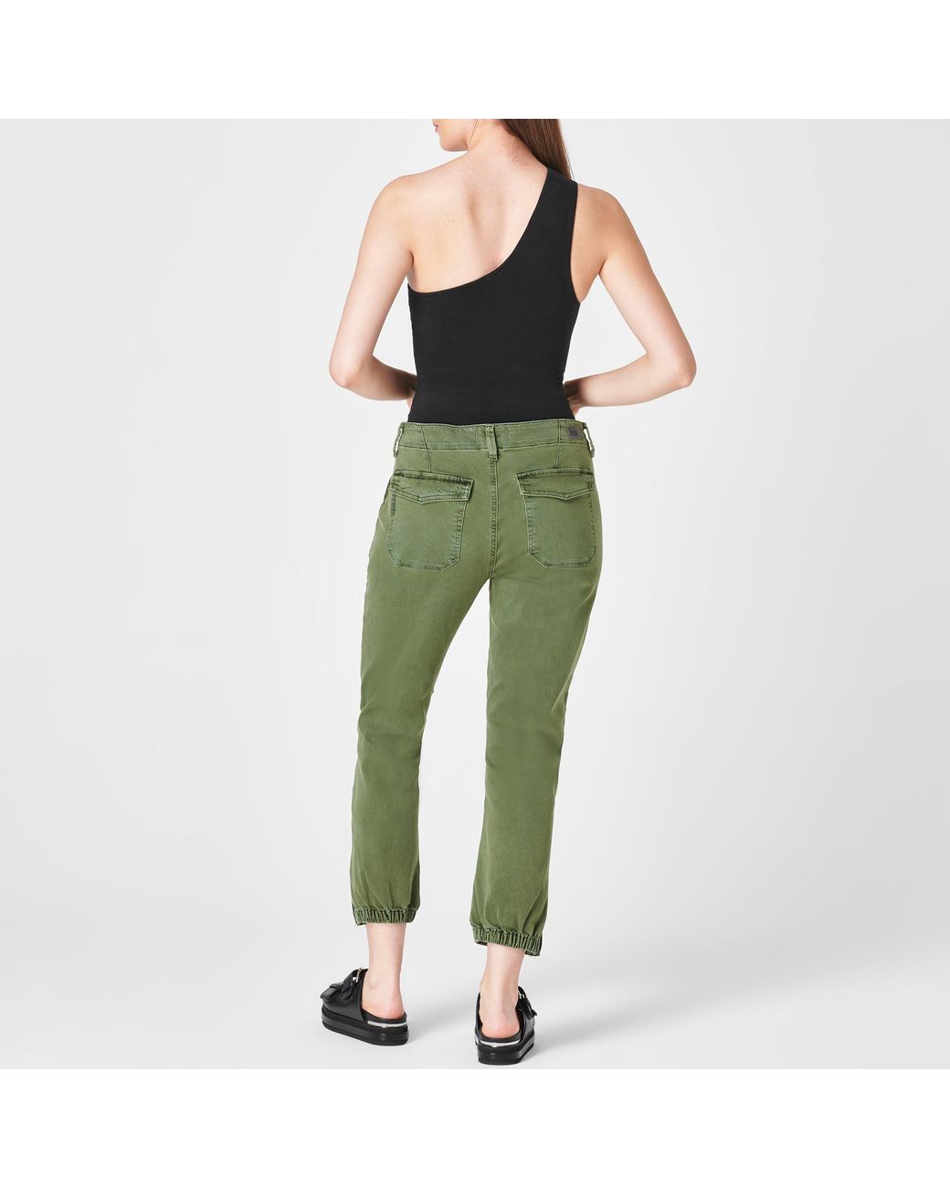 PAIGE Green Mayslie Jogger