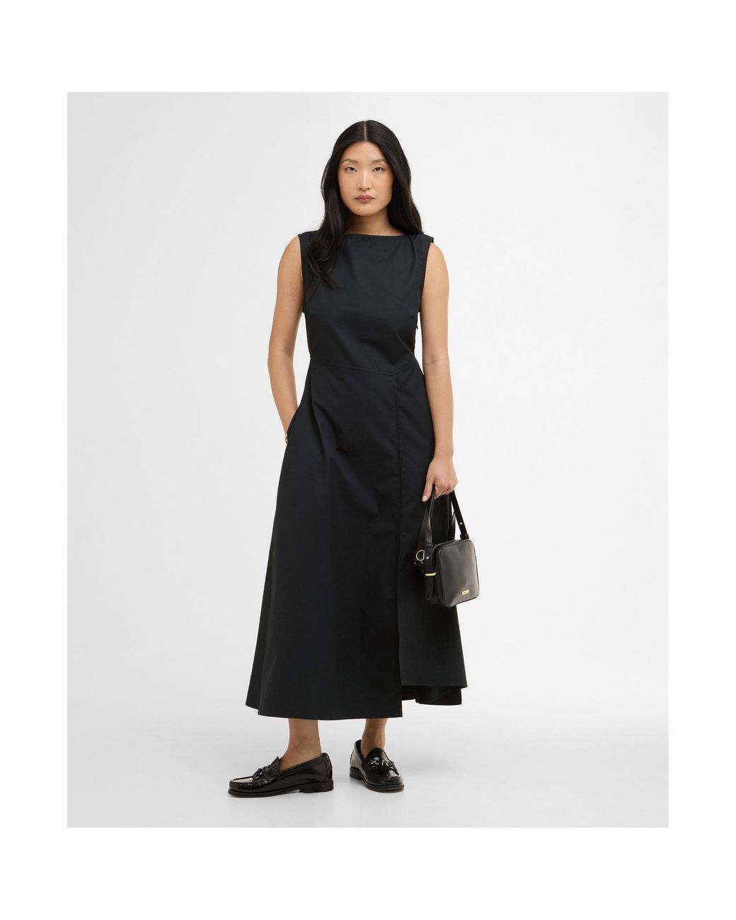 Barbour Black Long Maxi Dress