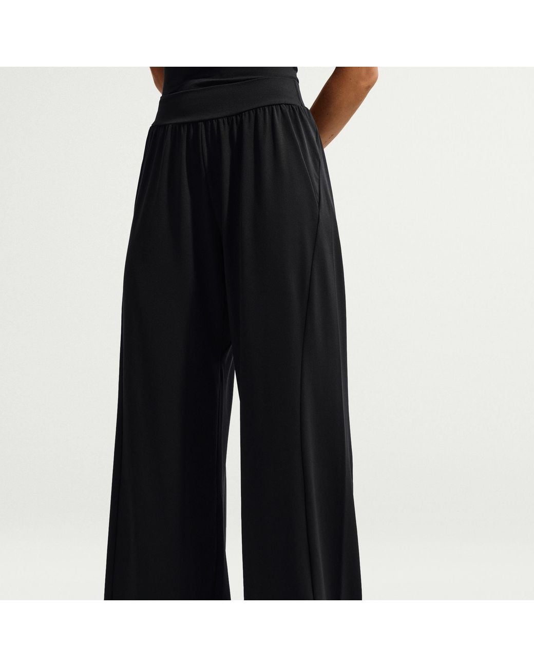 Nike Black Zenvy Wide Pant Ld64