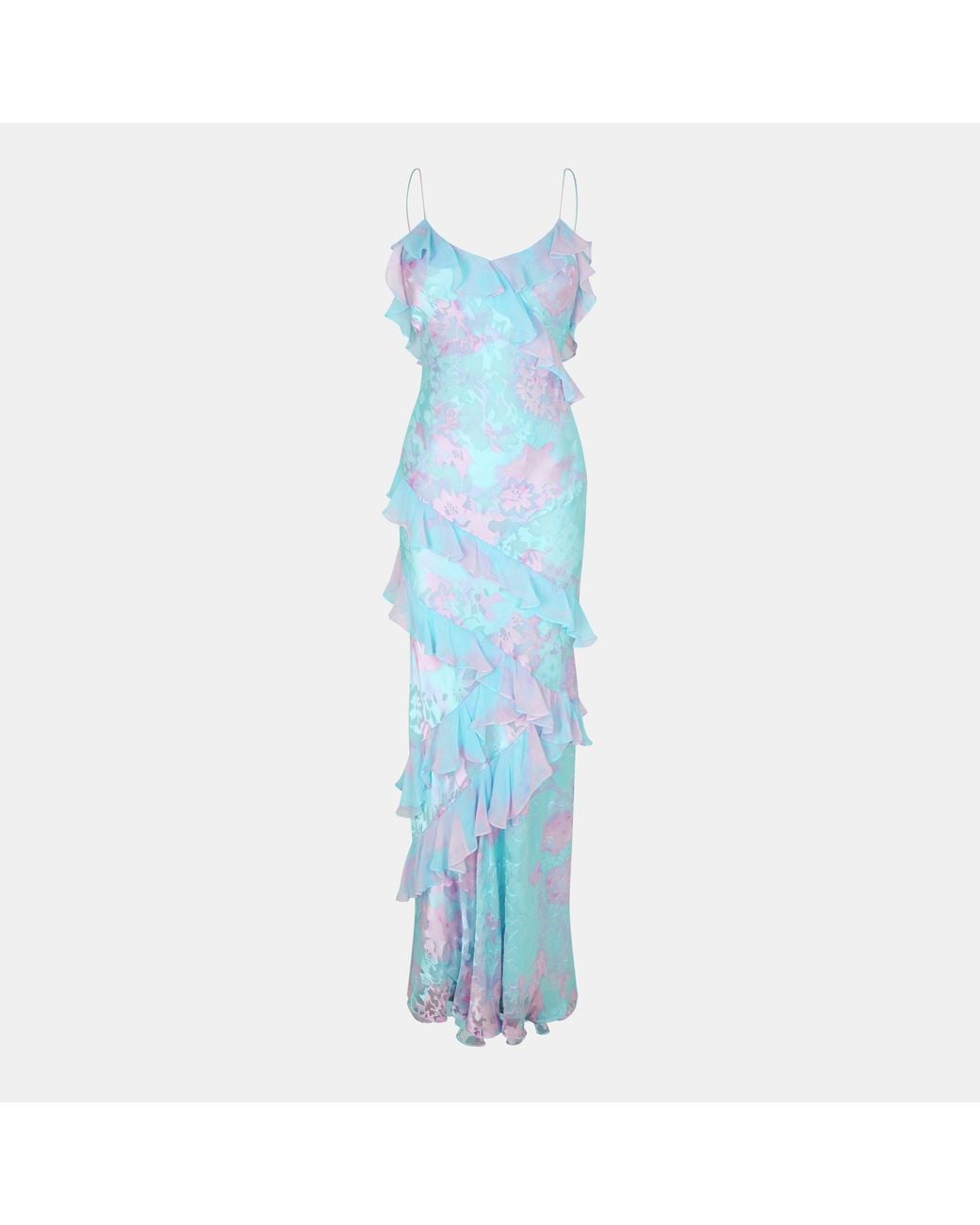 LoveShackFancy Blue Rialto Dress