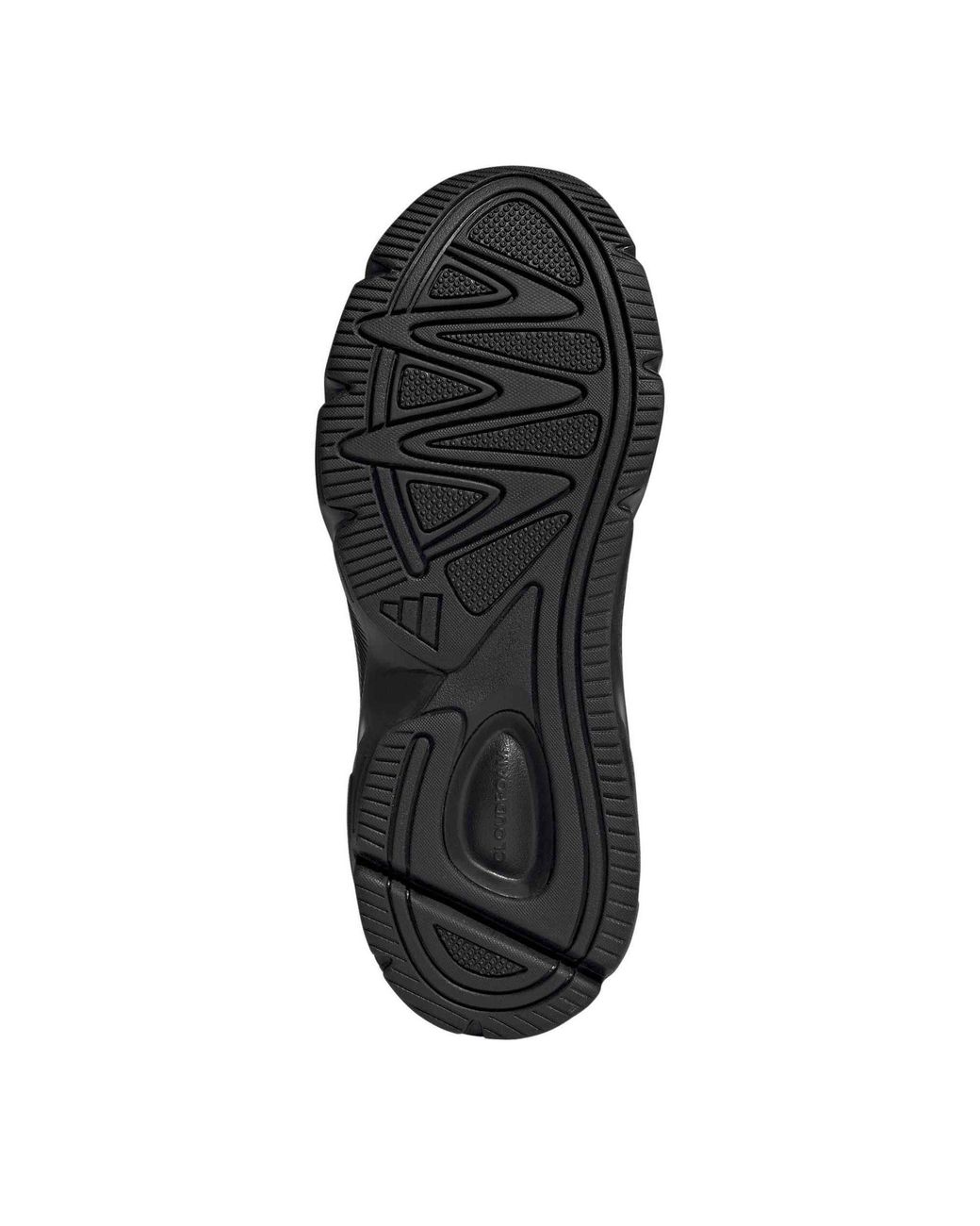 Adidas Black Technochaos 2 Leopard Low Top Sneakers for men