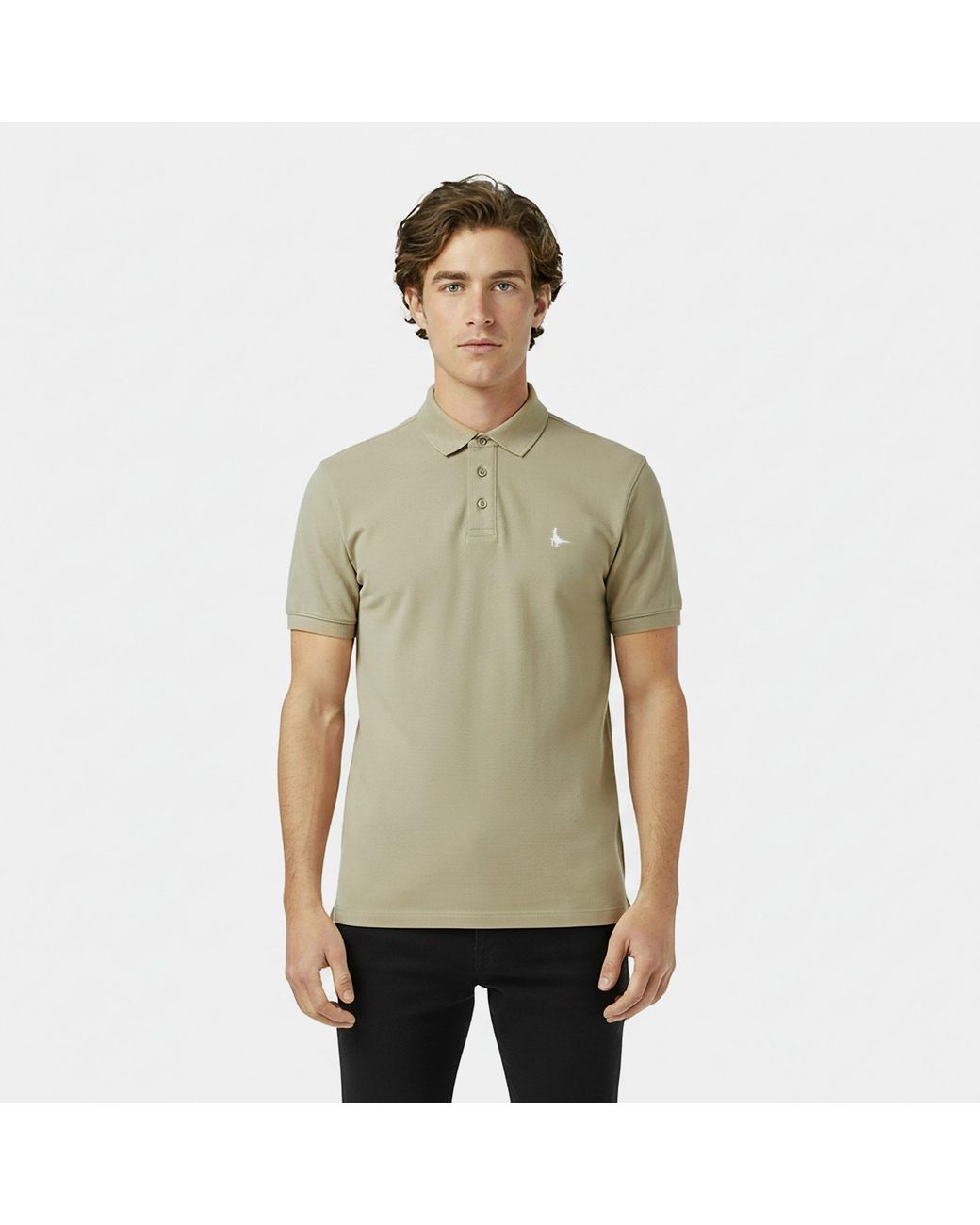 Jack Wills Green Aldgrove Classic Polo for men