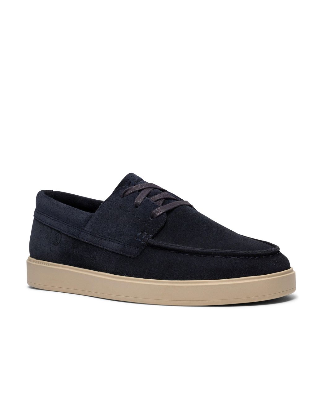 Clarks Blue Lockford Boat Suede for men