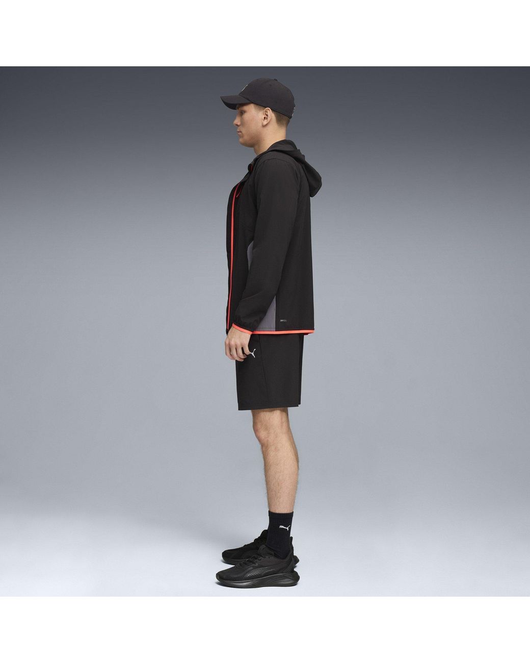PUMA Black Flex Woven Tracksuit for men