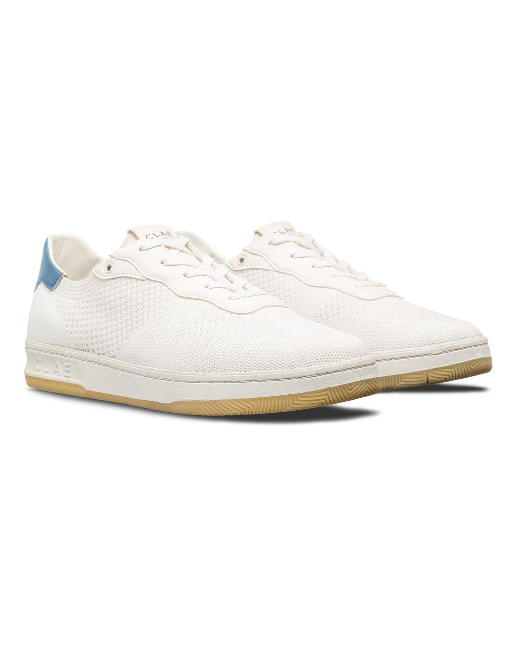 CLAE White Adults Low-Top Trainers