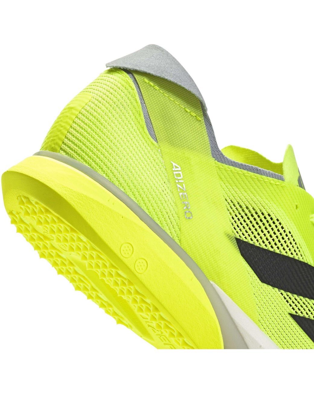 Adidas Yellow Adizero Avanti 99 Running Spikes