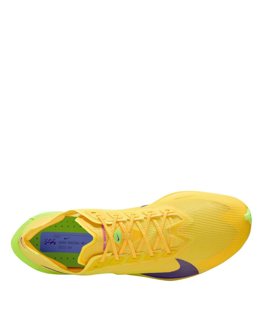 Nike Yellow Vaporfly 4 Running Shoes for men