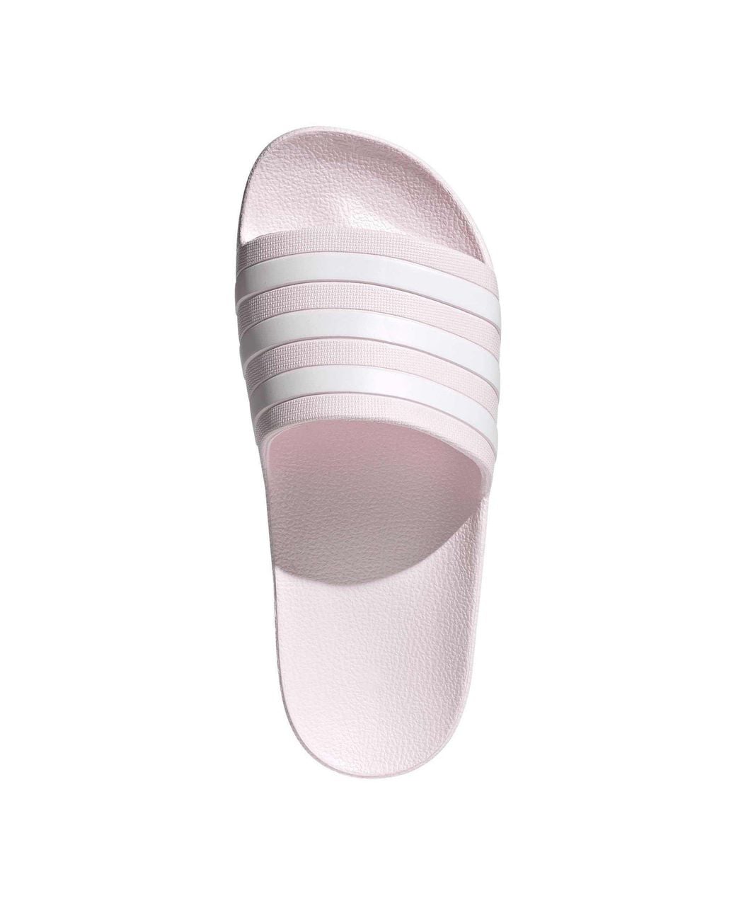 Adidas White Adilette Aqua Slide