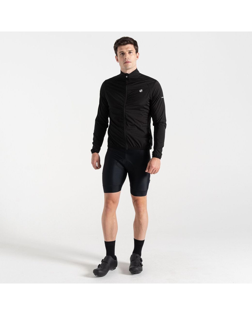Dare 2b Black Aep Exemplary Lightweight Windshell Jacket for men