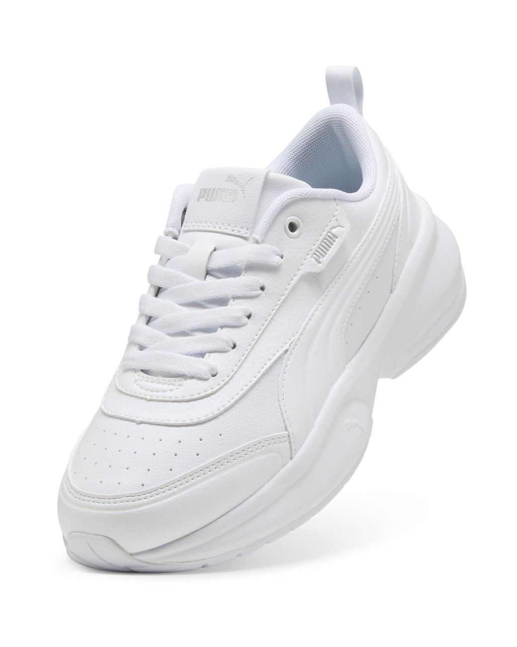 PUMA White Cilia 2.0 Low-Top Trainers