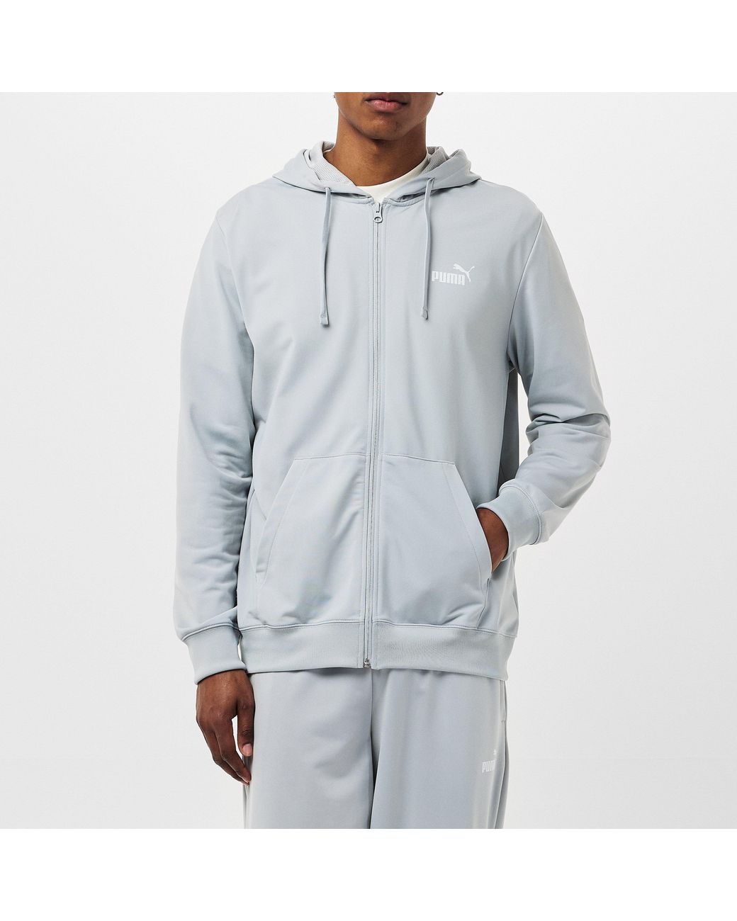 PUMA Blue Poly Tracksuit for men