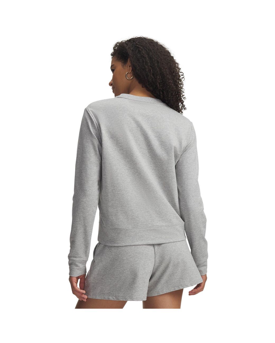 Under Armour Gray Sport Terry Performance Tracksuit Top