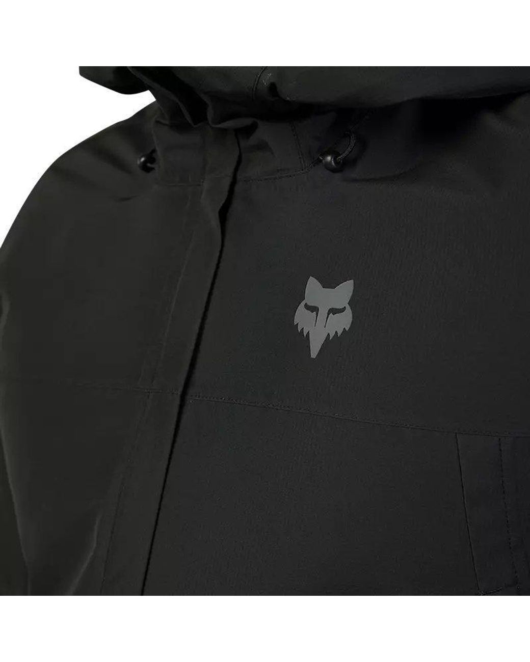 Fox Black Ranger Waterproof Performance Cycling Jacket for men