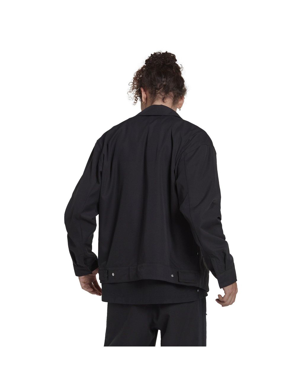 Adidas Originals Blue Adults Adicolour Contemp Long Sleeve Softshell Jacket