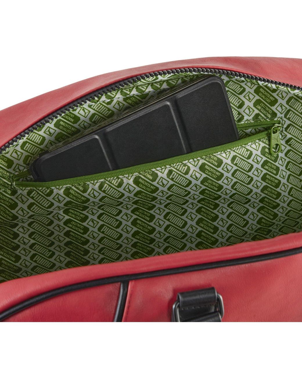 PUMA Red Archive Grip Bag Holdall for men